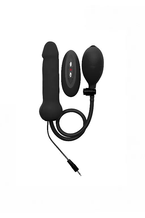 надувной вибрационный фаллоимитатор inflatable vibrating silicone dong в Симферополе