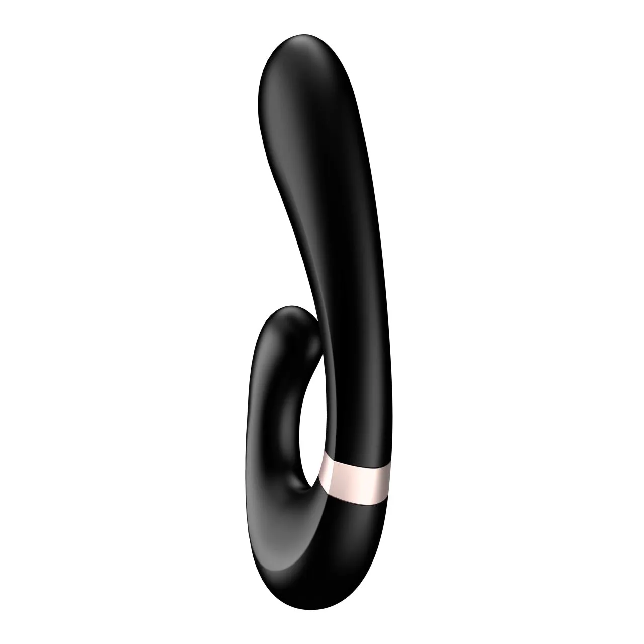 вибратор-кролик heat wave с функцией нагрева (черный) в Симферополе