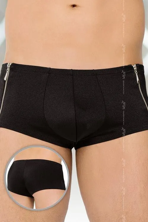 Эротическое трусы-шорты мужские softline, черные в Симферополе