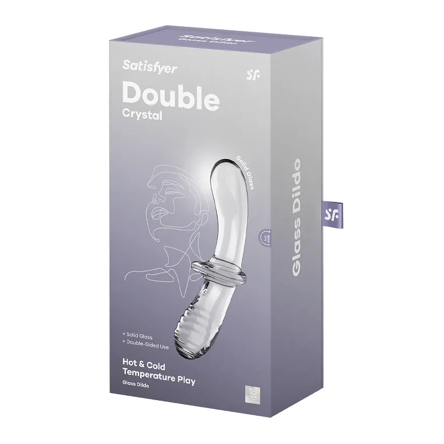 фаллоимитатор satisfyer double crystal transparent 045665sa в Симферополе