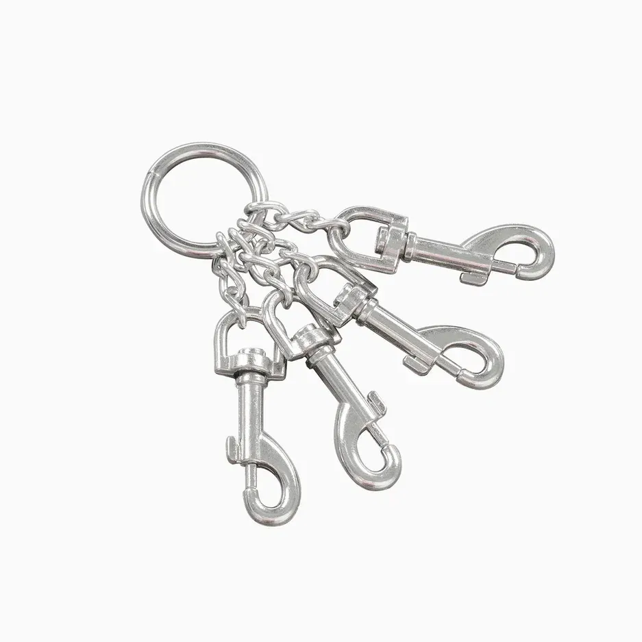 крест из цепи, с карабинами, 15 см в Симферополе