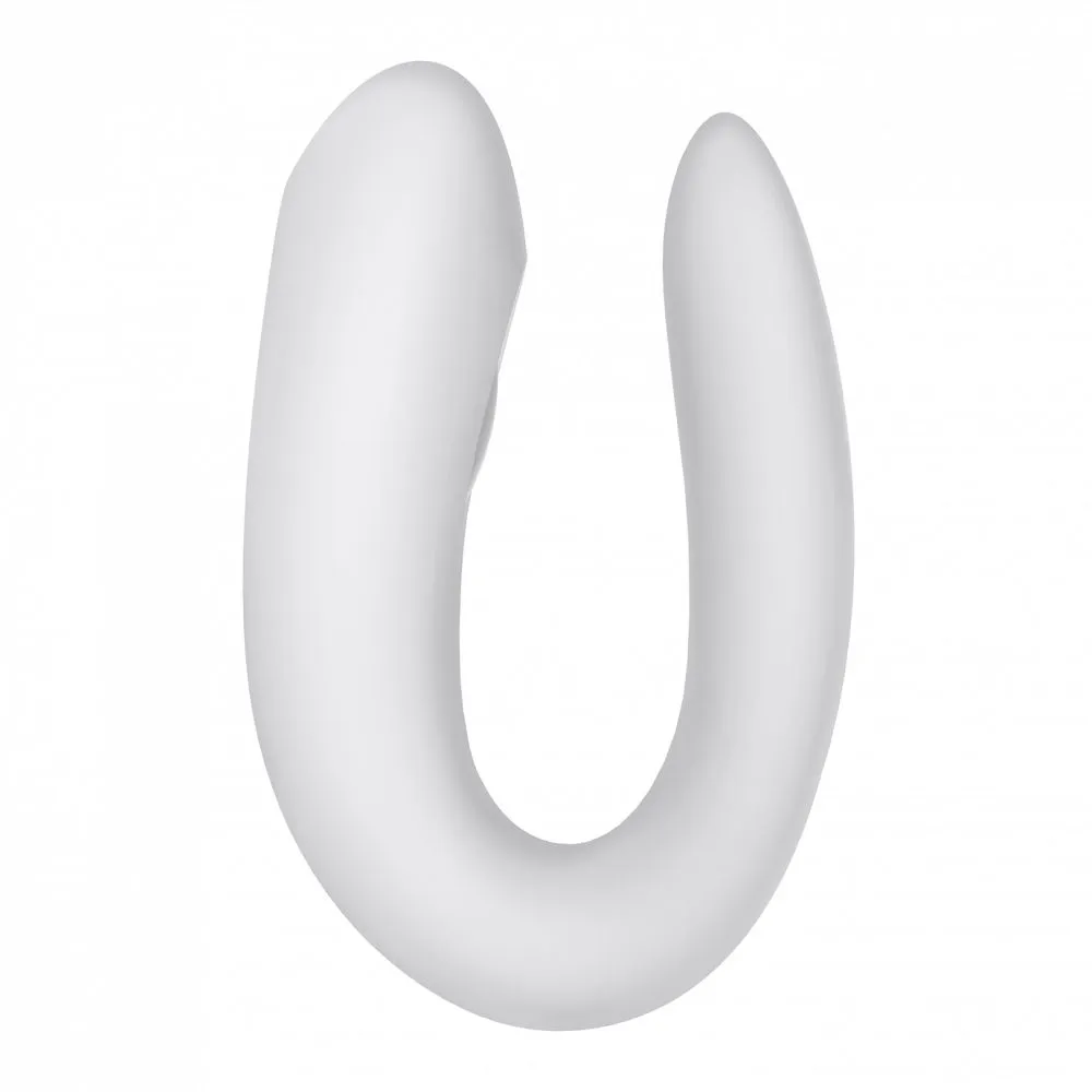 универсальный массажер для пар satisfyer double joy белый в Симферополе