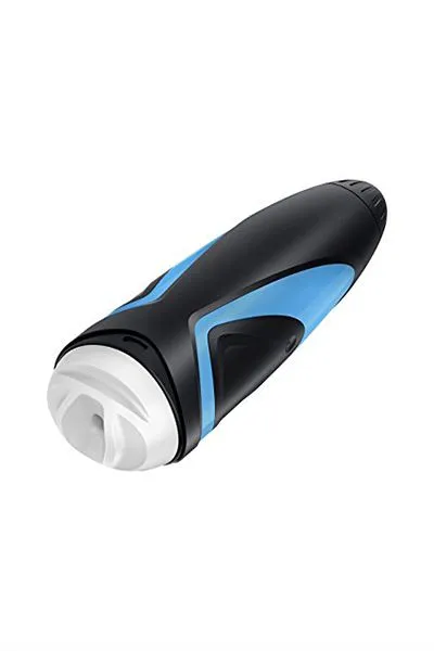 мастурбатор нереалистичный satisfyer men, силикон, чёрный, 25,5 см. в Симферополе