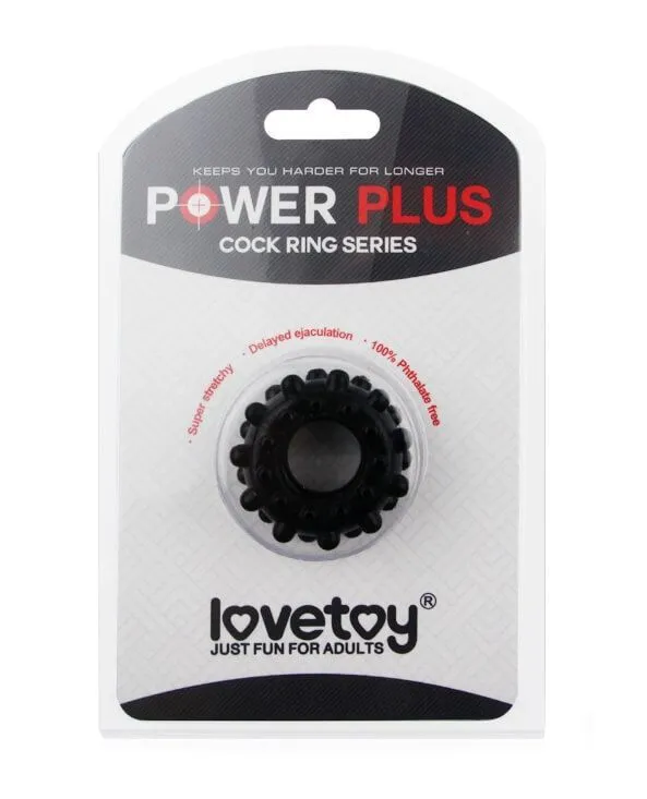 эрекционное кольцо lovetoy power plus 1433, черное в Симферополе