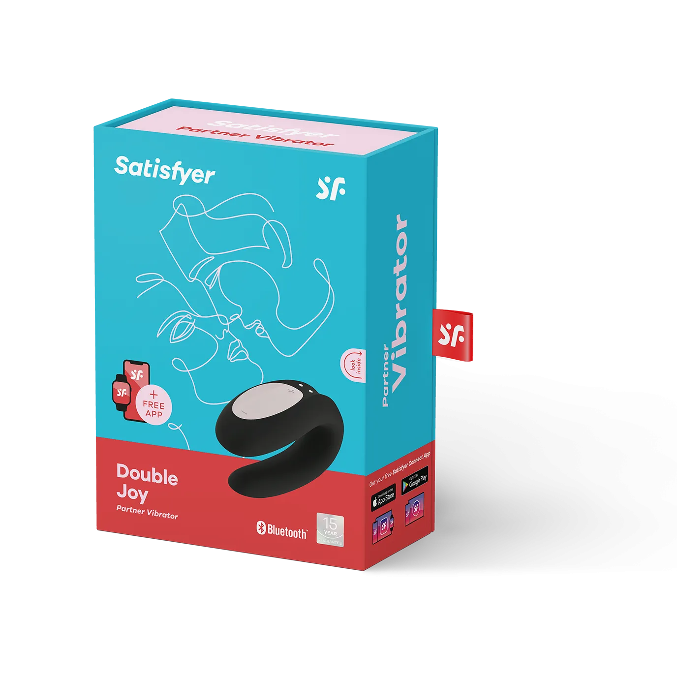 вибромассажер для пары satisfyer double joy black 002392sa в Симферополе