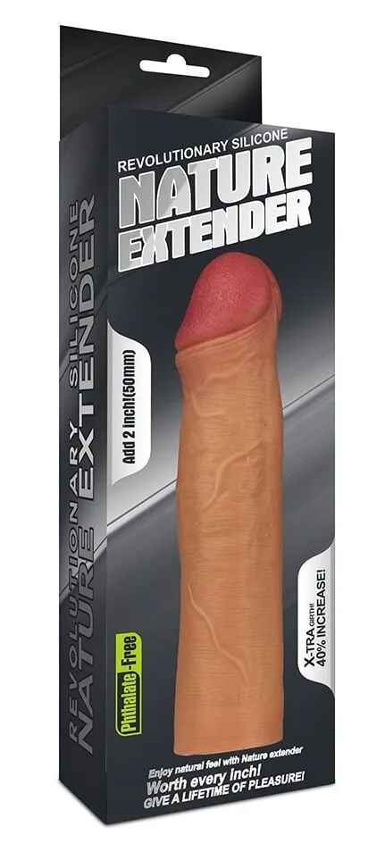 насадка на член lovetoy nature extender, телесная в Симферополе