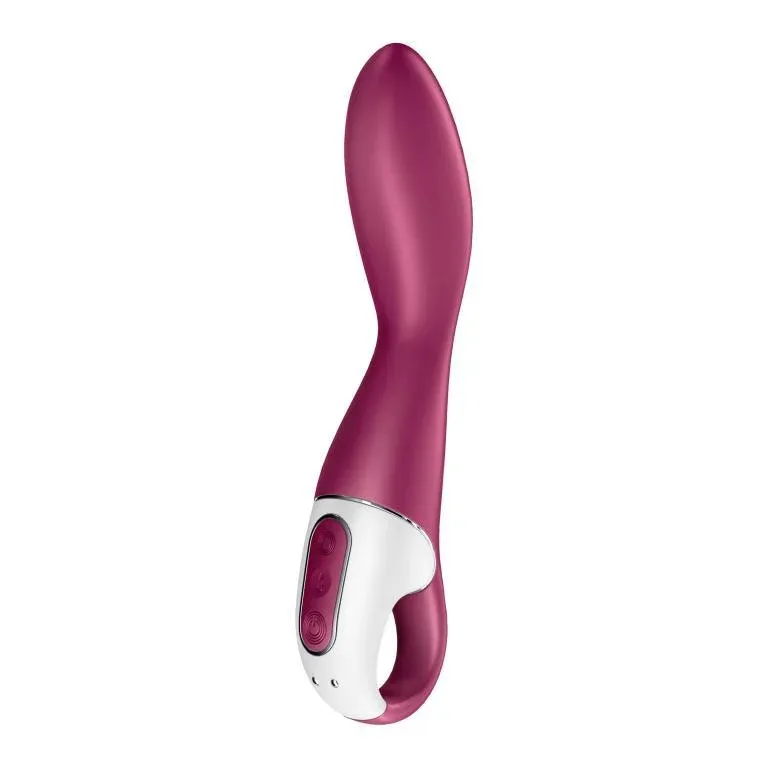Вибромасажер Satisfyer Heated Thrill с подогревом и приложением, розовый