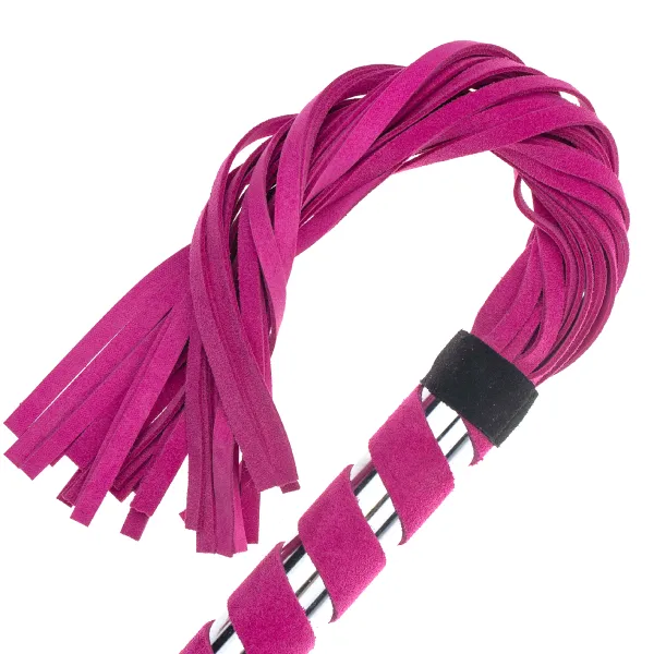 флоггер замшевый, рукоятка серпантин, хвосты 30 см в Симферополе