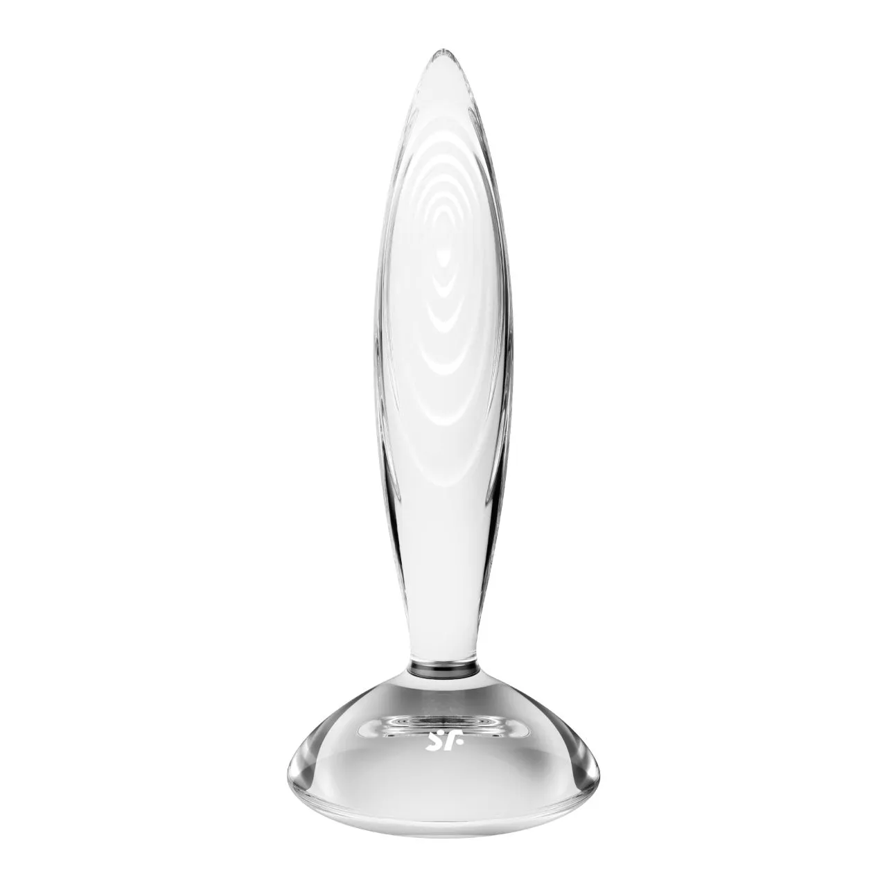 стеклянный фаллоимитатор satisfyer sparkling crystal (прозрачный) в Симферополе