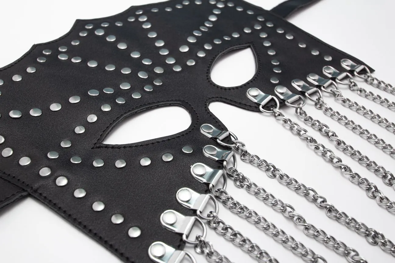 маска на лицо pinkrabbit с цепочками, черная в Симферополе