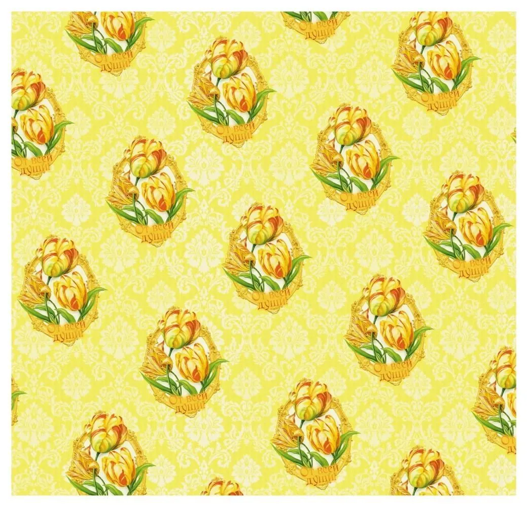 набор для упаковки подарка сима ленд роскошный тюльпан, с аромабумагой в Симферополе