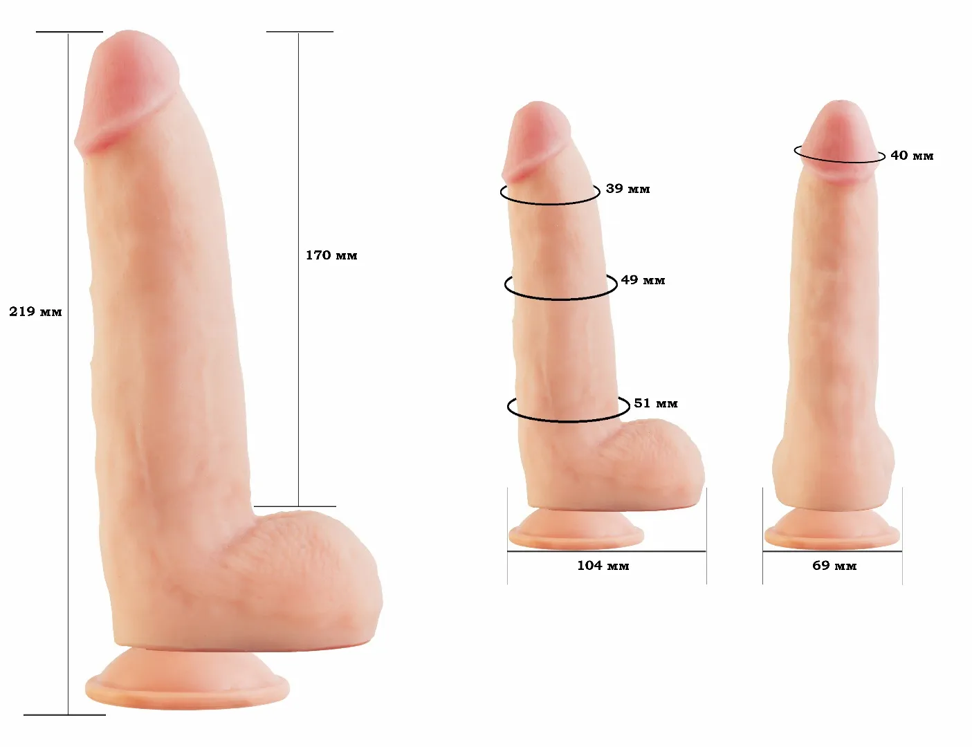 фаллоимитатор human form 613607ru в Симферополе