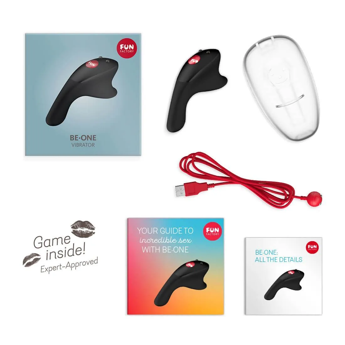 минивибратор на палец be-one черный в Симферополе