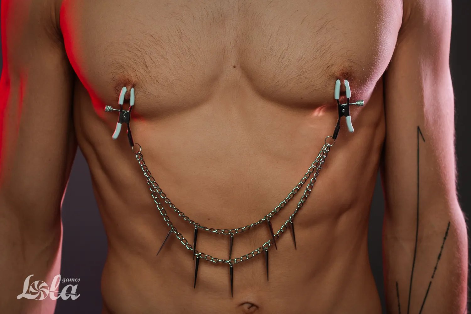 зажимы на cоски party hard spiky 1163-01lola в Симферополе