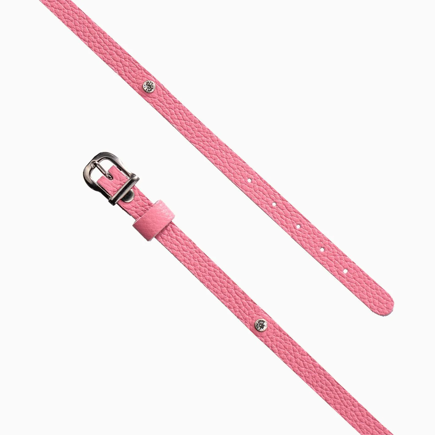 чокер со стразами и съёмным сердцем, розовый в Симферополе