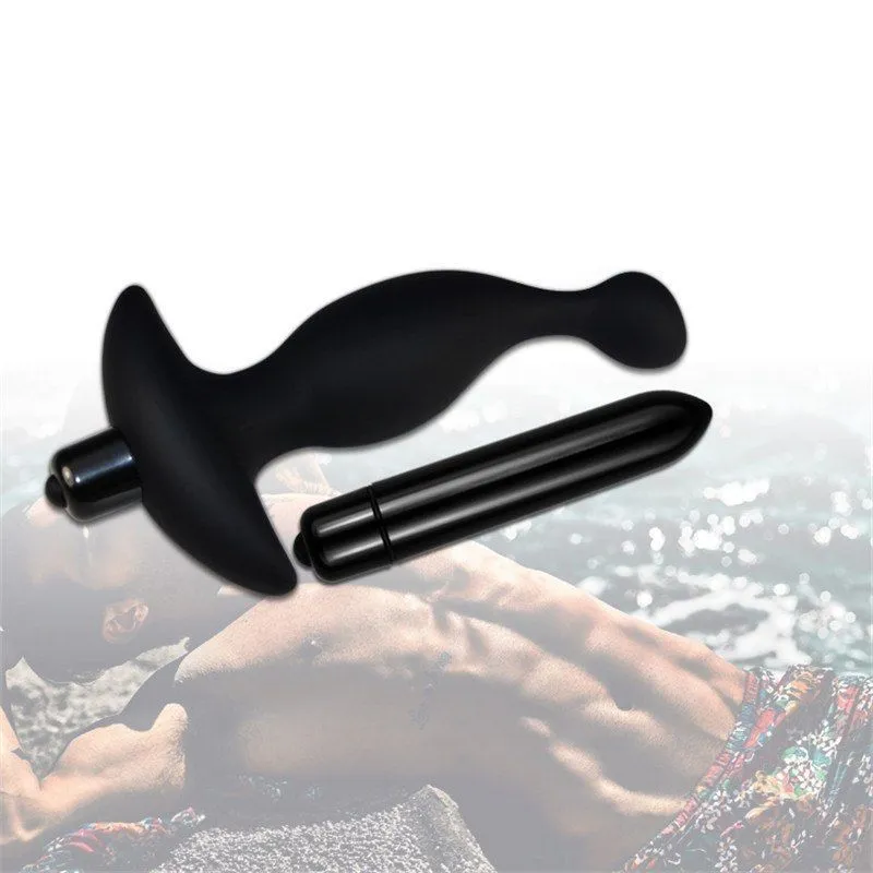 анальная пробка фигурная lovetoy p spot plug, чёрная в Симферополе