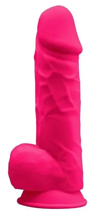 Фаллоимитатор Silexd 85" Model 4, на присоске, розовый