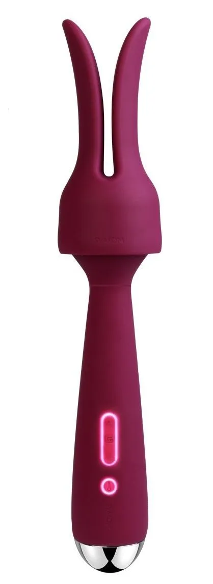 универсальный массажер с насадкой svakom emma, фиолетовый в Симферополе