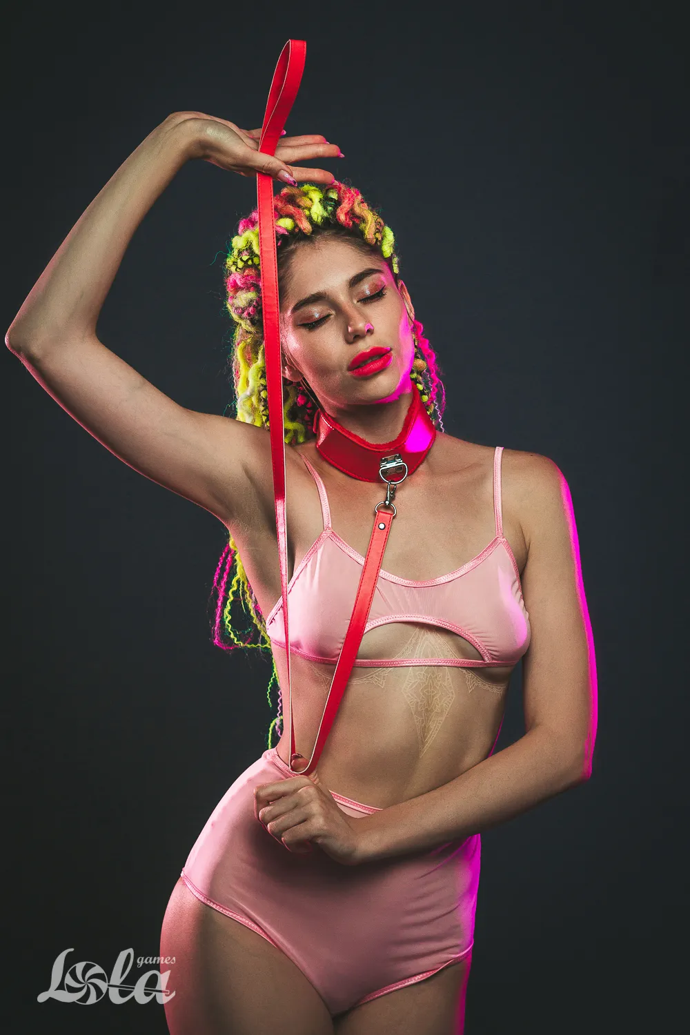 ошейник party hard circus red 1085-02lola в Симферополе