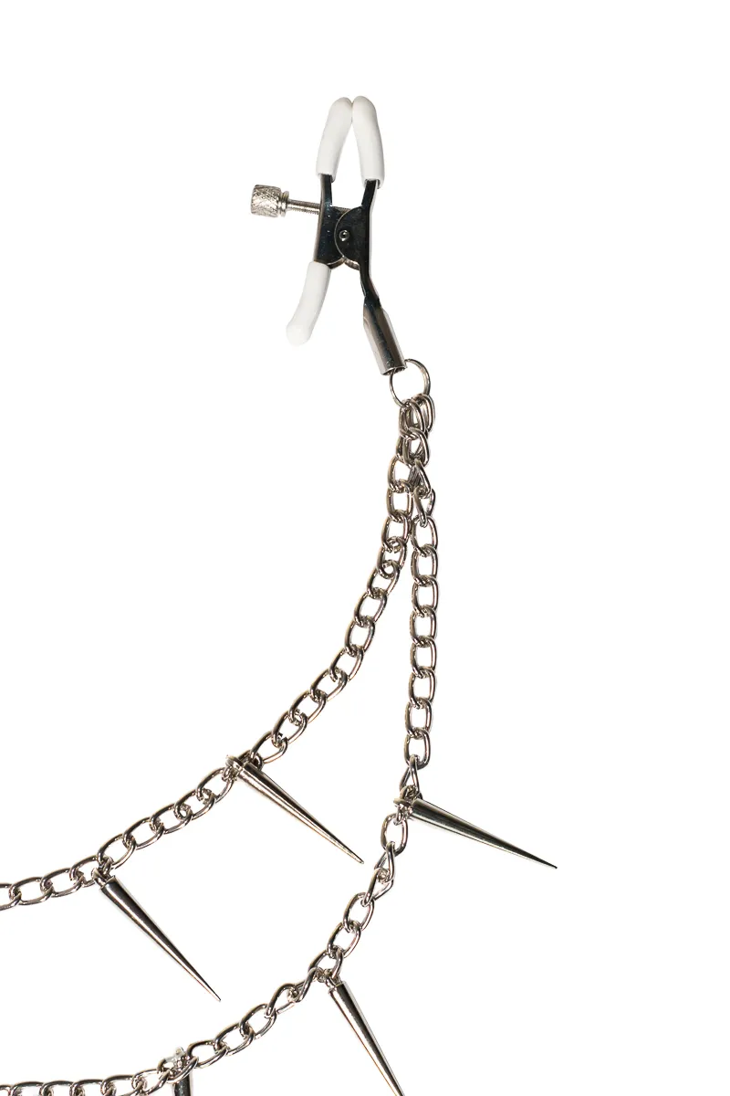 зажимы на cоски party hard spiky 1163-01lola в Симферополе