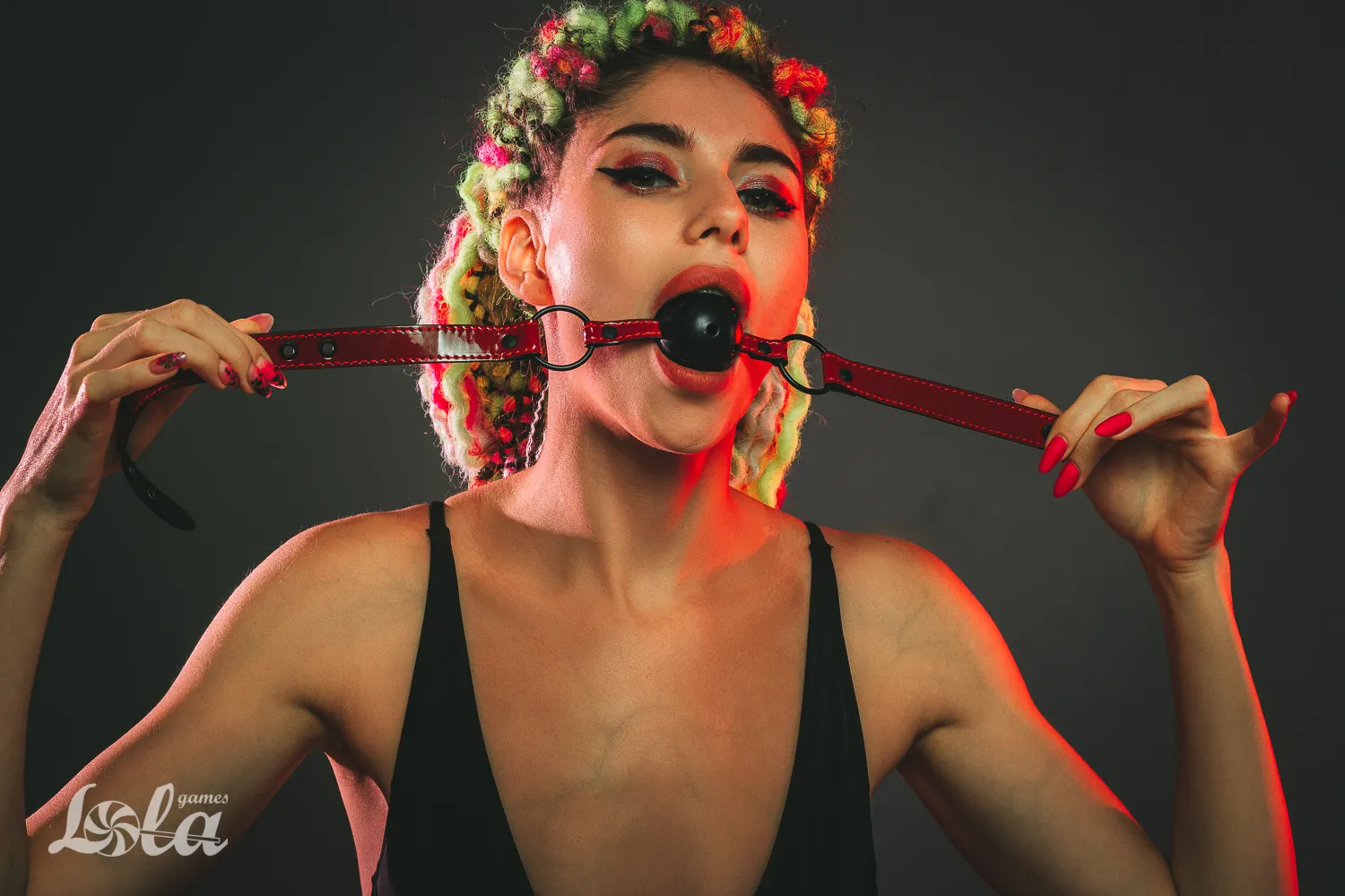 кляп party hard love bite 1153-01lola в Симферополе