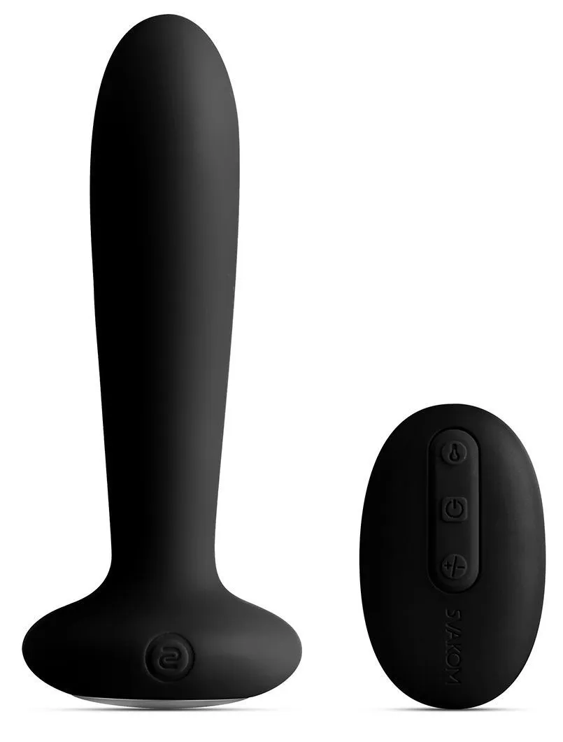 Анальная пробка с подогревом Svakom Primo, чёрный