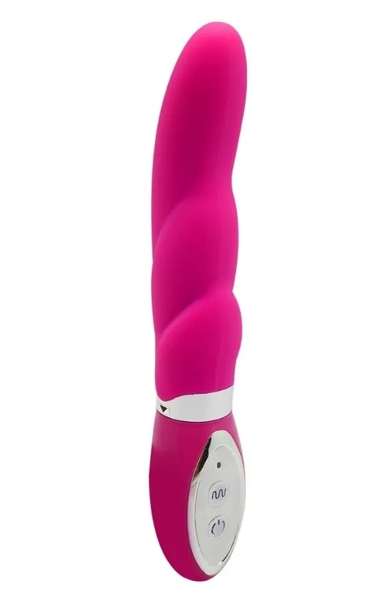 вибратор aphrodisia lovey-dovey wavy vibe, розовый в Симферополе