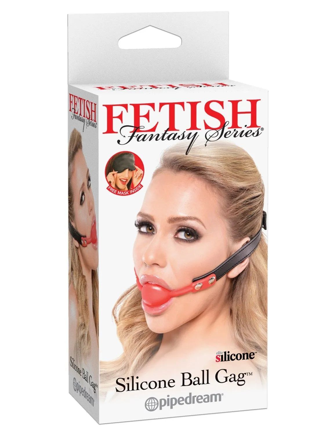 кляп pipedream silicone ball gag, красный в Симферополе