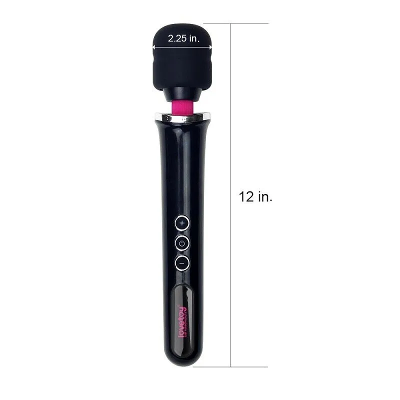 массажер lovetoy training master ultra powerful rechargeable body wand, черный в Симферополе