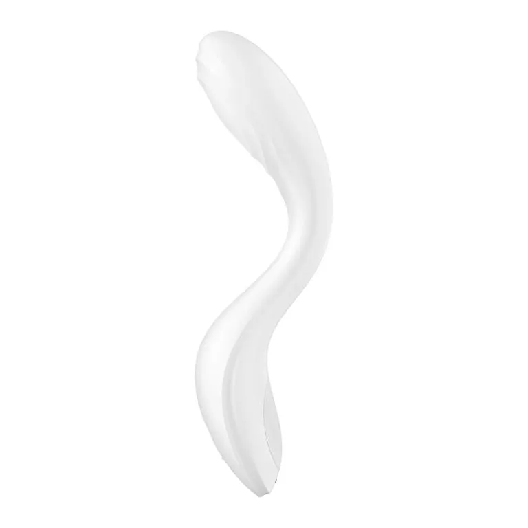 вибромассажер satisfyer rrrolling pleasure с движущимся шариком для стимуляции точки g (белый) в Симферополе