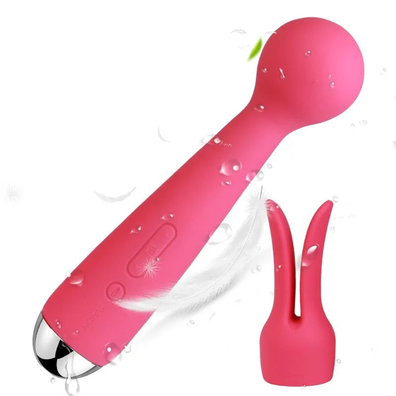 универсальный массажер с насадкой svakom emma, розовый в Симферополе