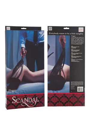 многохвостая гладкая плеть (флогер) scandal flogger в Симферополе
