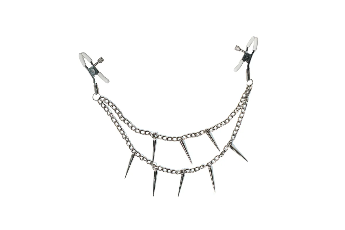 зажимы на cоски party hard spiky 1163-01lola в Симферополе