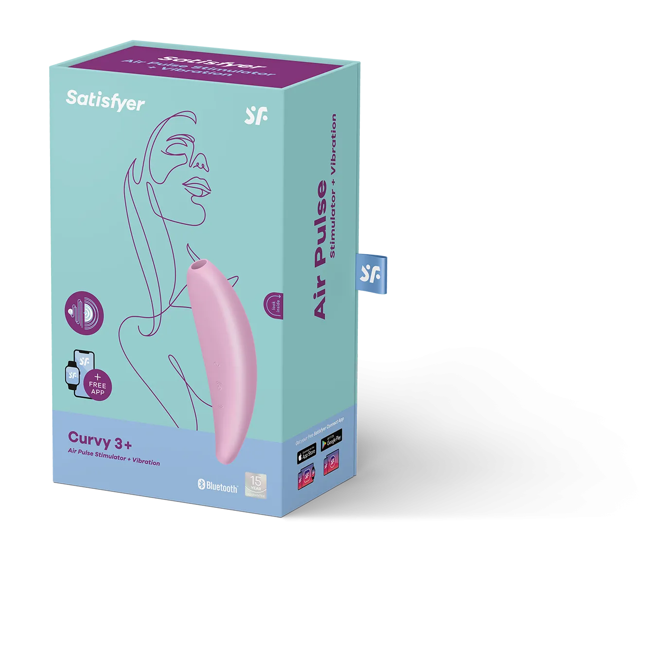 вакуумный массажер с вибрацией satisfyer curvy 3 plus 001890sa в Симферополе