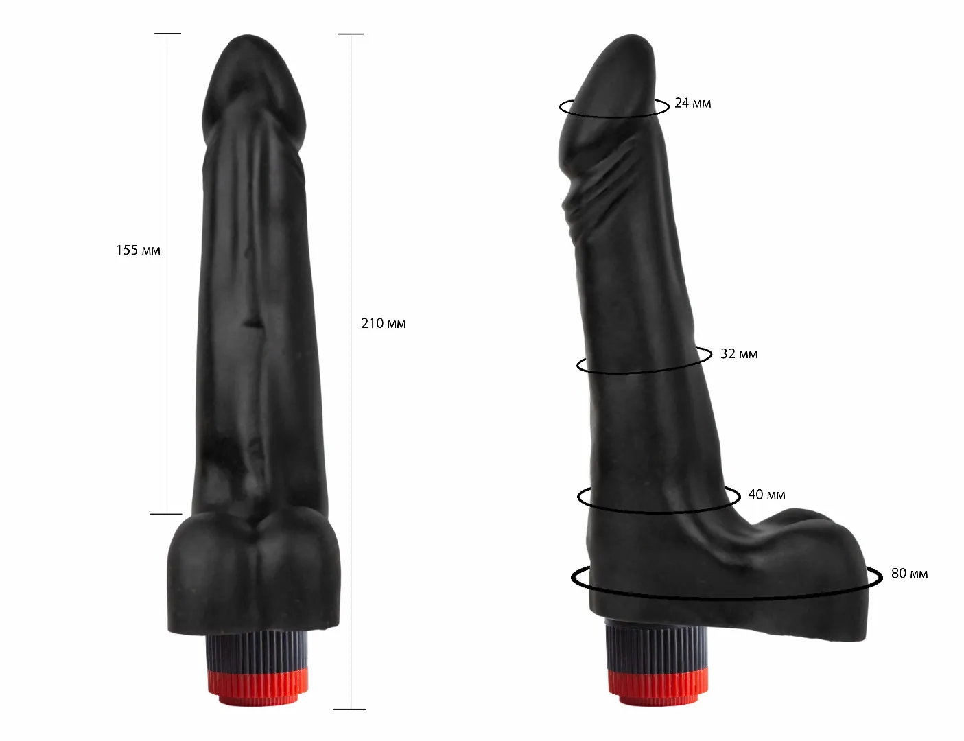 вибромассажер черный  415000ru в Симферополе