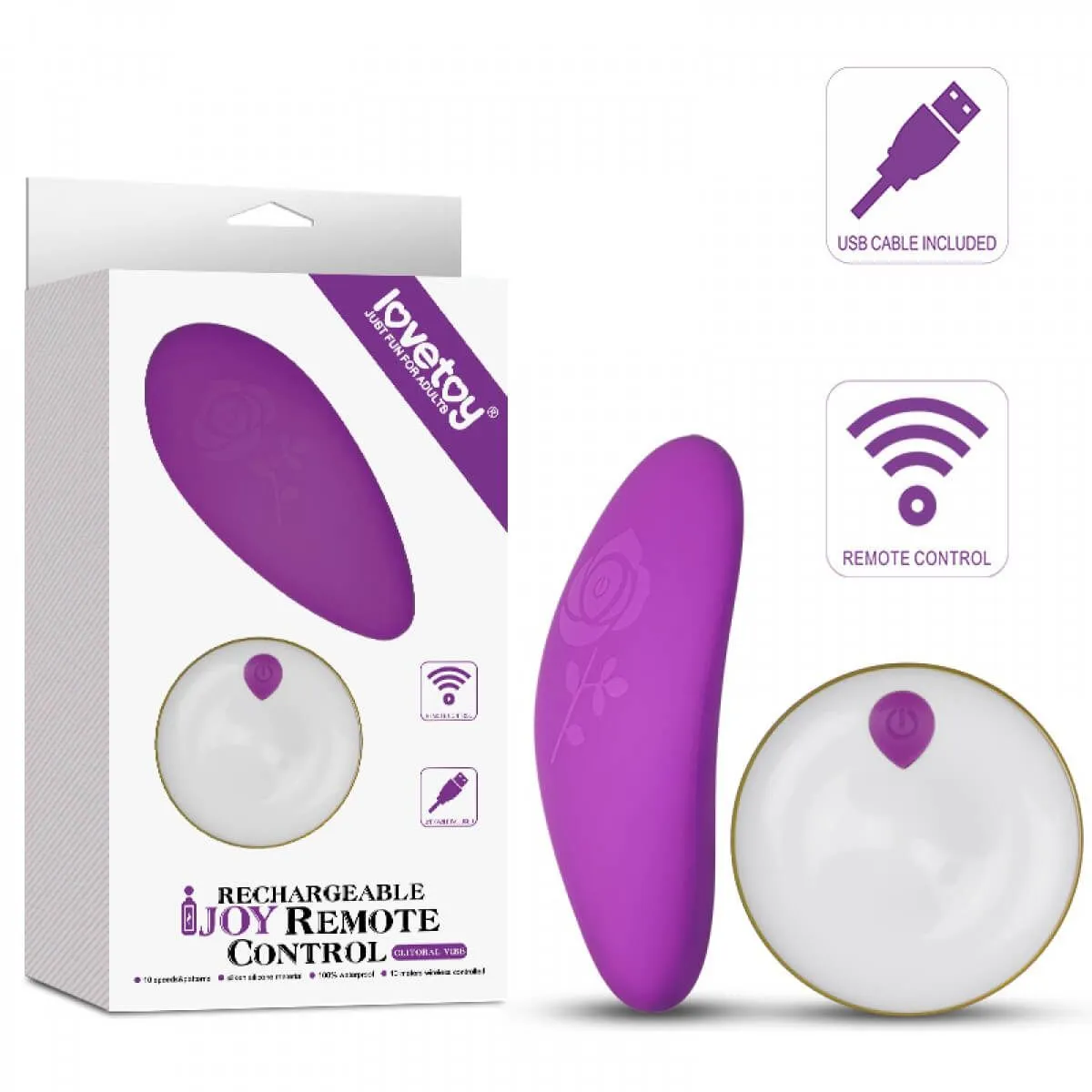 вибратор lovetoy ijoy clitoral vibe, фиолетовый в Симферополе