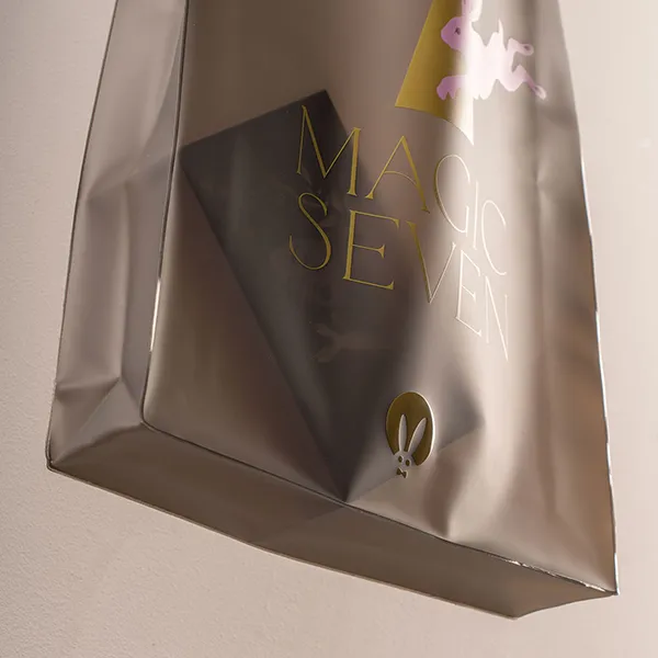 сумка-шопер pinkrabbit из пвх, с принтом в Симферополе