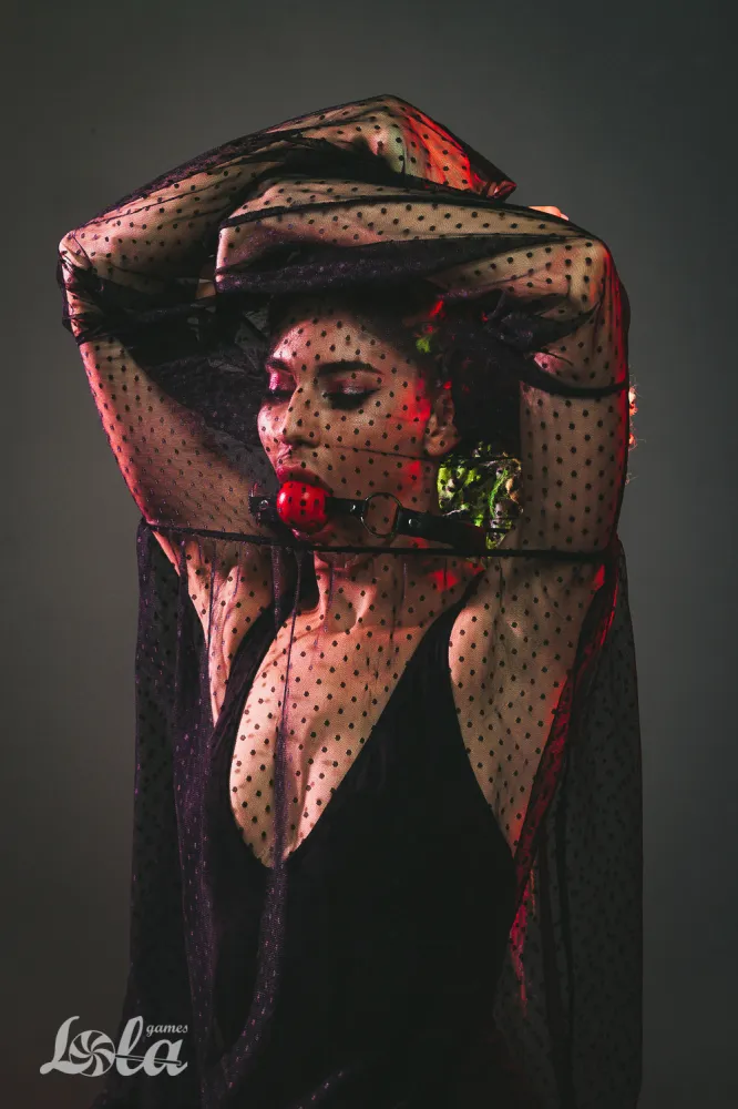 кляп party hard love spell red 1144-02lola в Симферополе