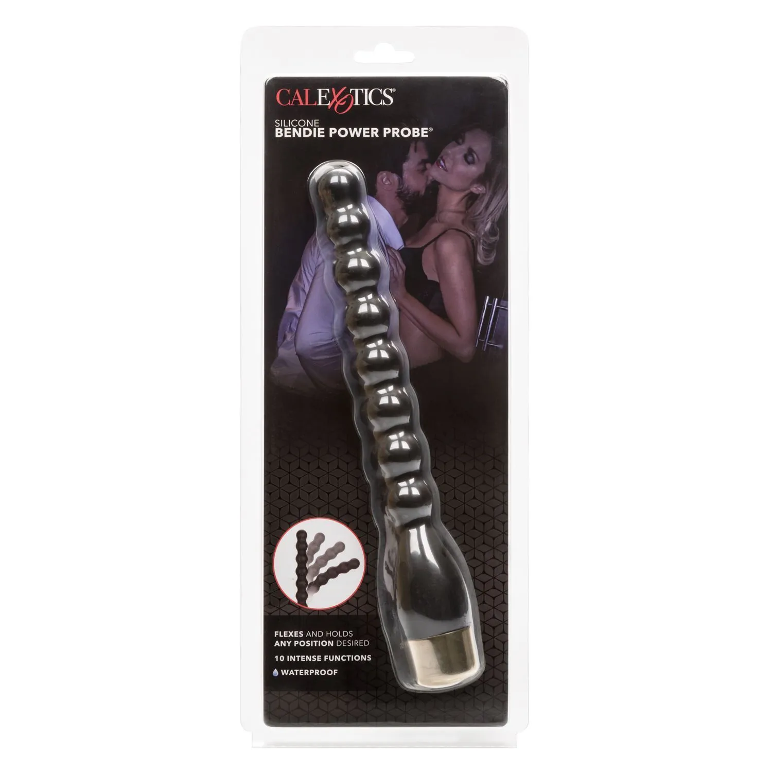 анальная елочка california exotic novelties bendie power probe, чёрная в Симферополе