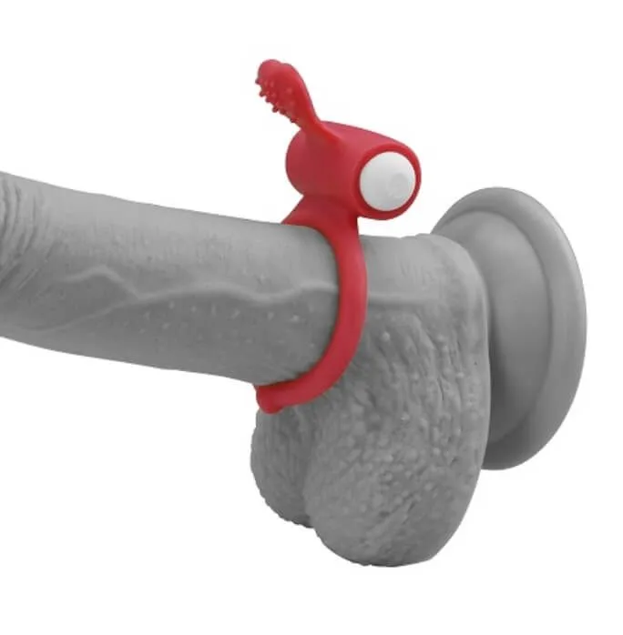 эрекционное виброкольцо lovetoy power heart, красное в Симферополе