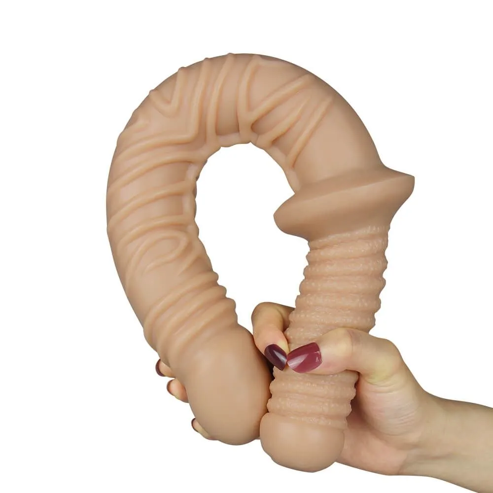 фаллоимитатор двойной lovetoy дамоклов меч, телесный в Симферополе