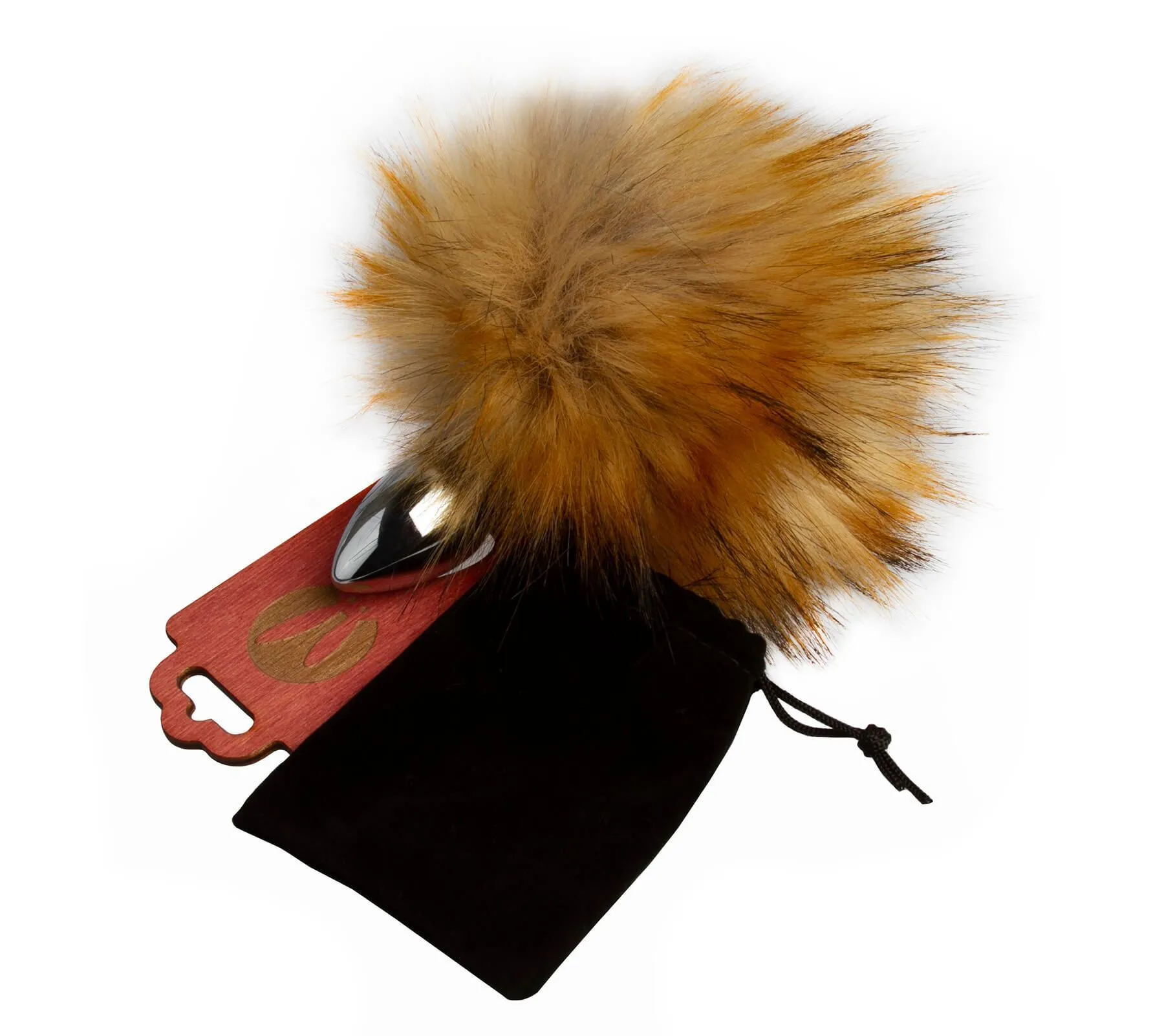 анальная пробка pinkrabbit с хвостом кролика, коричневая в Симферополе