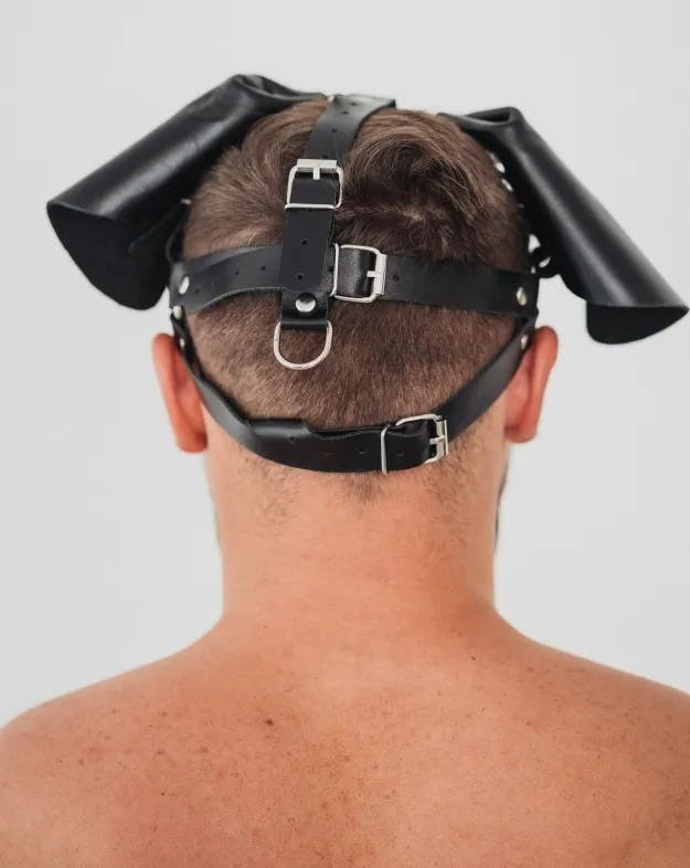 маска послушный пес из натуральной кожы 58017ars в Симферополе