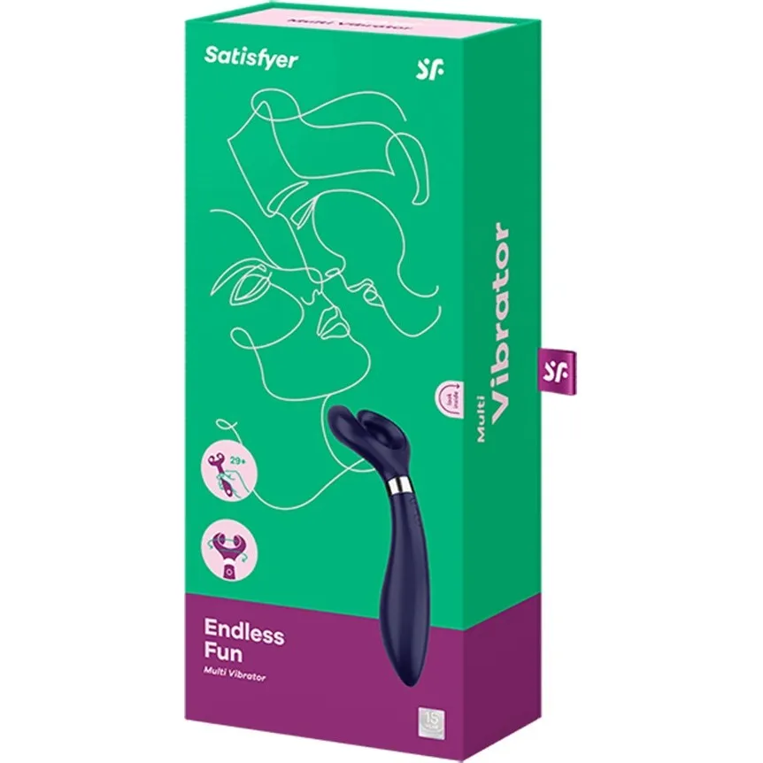 вибромассажер для пары satisfyer endless fun blue 001036sa в Симферополе