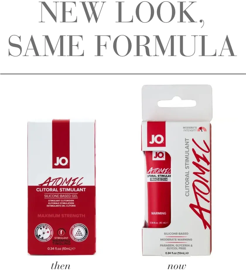 возбуждающий гель для клитора мощного действия / jo atomic - 10 мл в Симферополе
