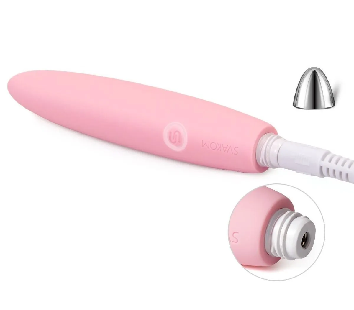 мини-вибромассажер svakom daisy, розовый в Симферополе