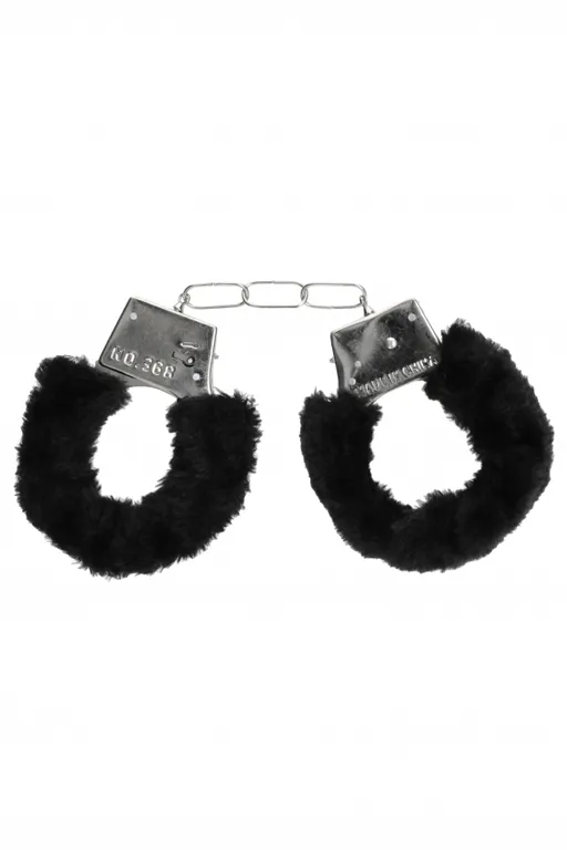 металлические наручники с меховой обивкой beginner's handcuffs furry в Симферополе
