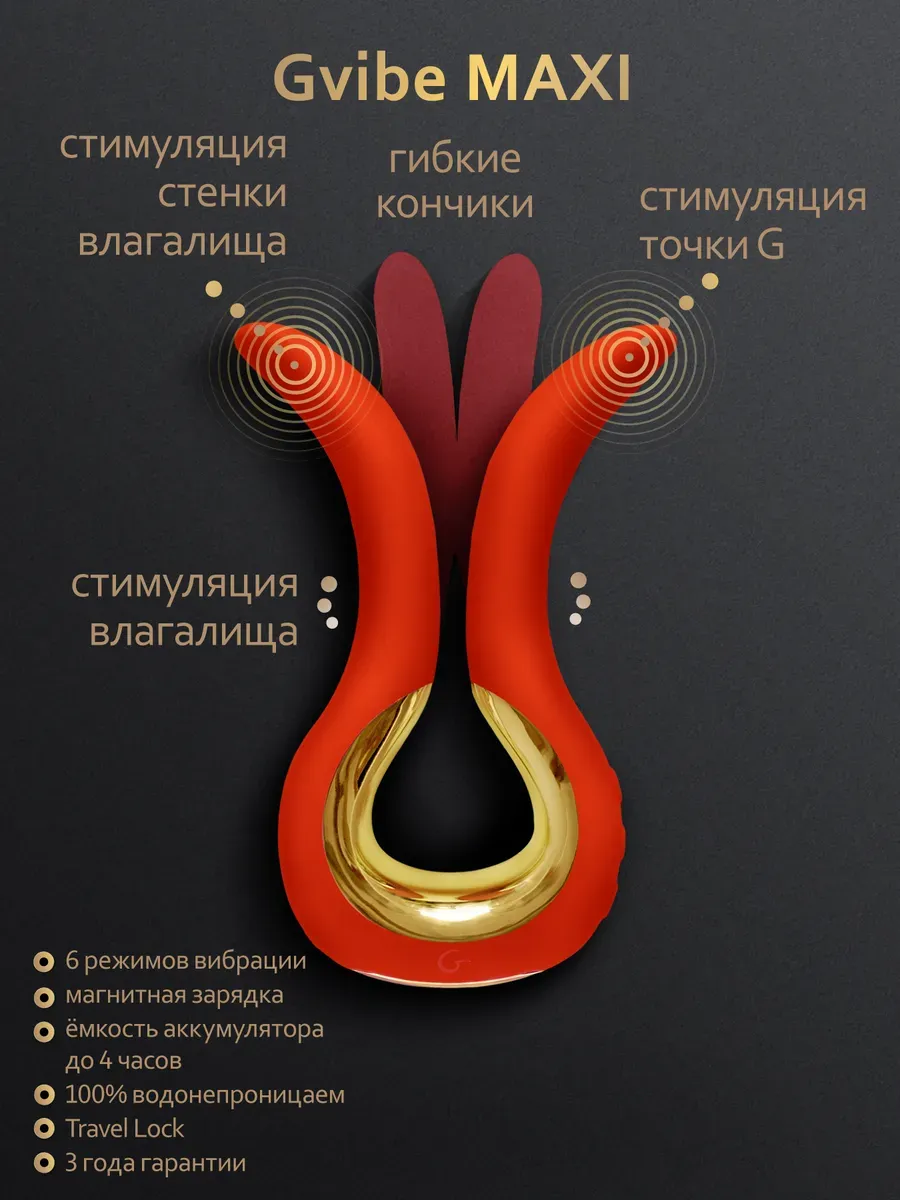 инновационный массажер fun toys gvibe maxi в Симферополе