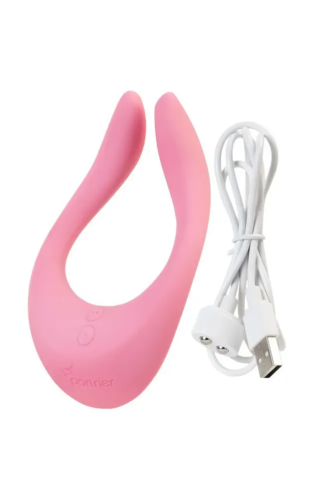 многофункциональный стимулятор для пар satisfyer endless joy розовый в Симферополе