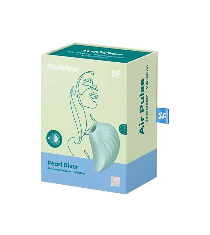 вакуумный массажер satisfyer pearl diver mint 037233sa в Симферополе